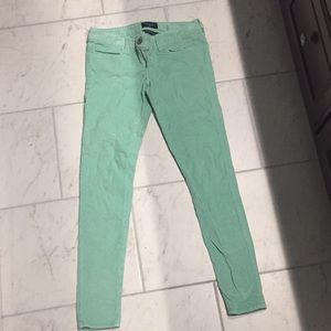 COPY - American eagle mint jegging courdoury fabr…